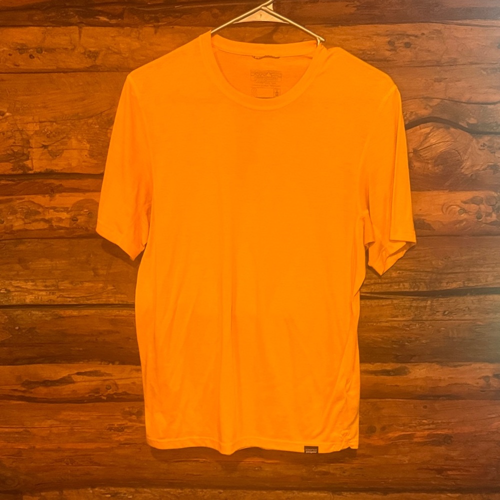 Patagonia Capilene Cool Trail Orange T-Shirt